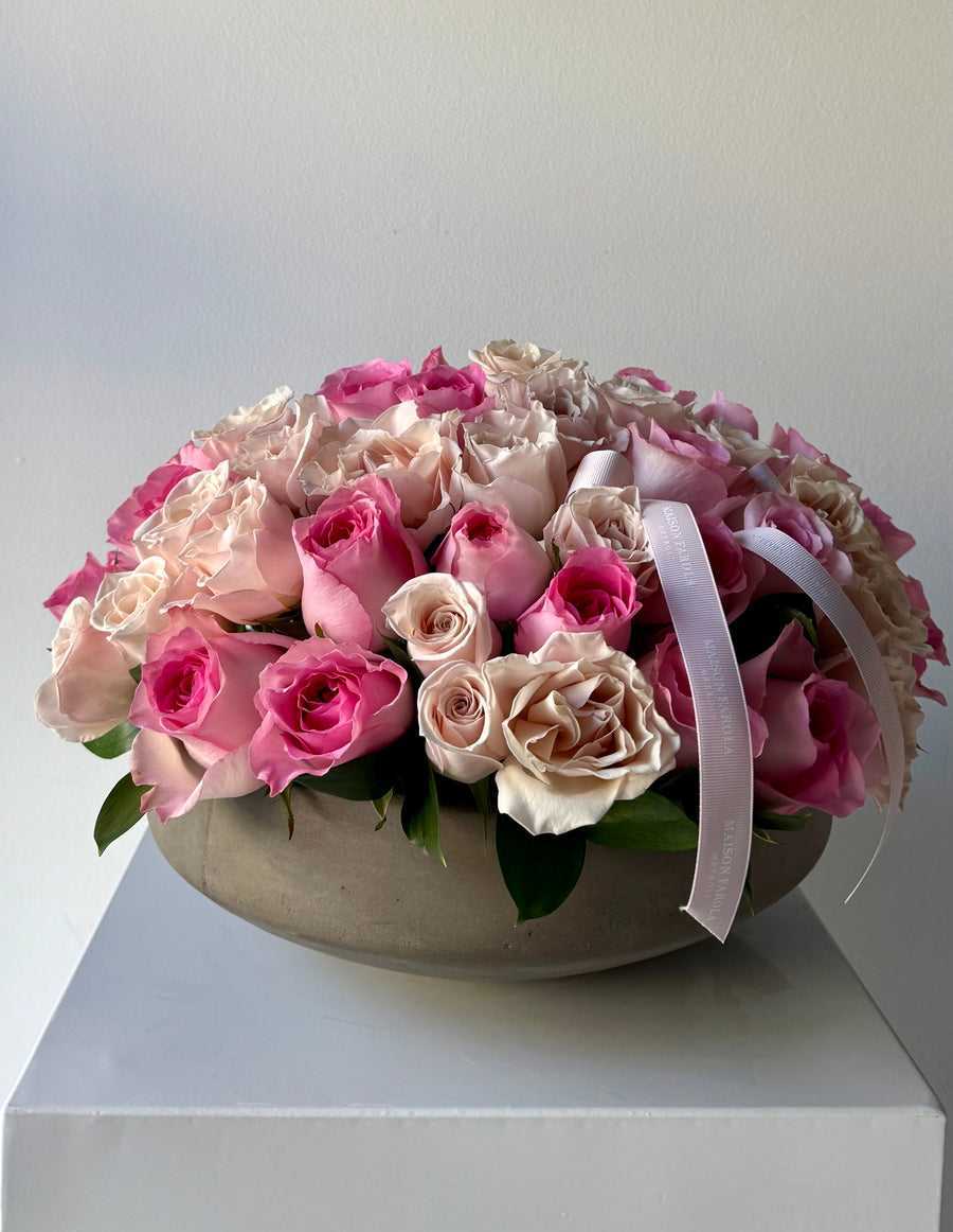 Blush and Bloom Arrangement - Maison Farola
