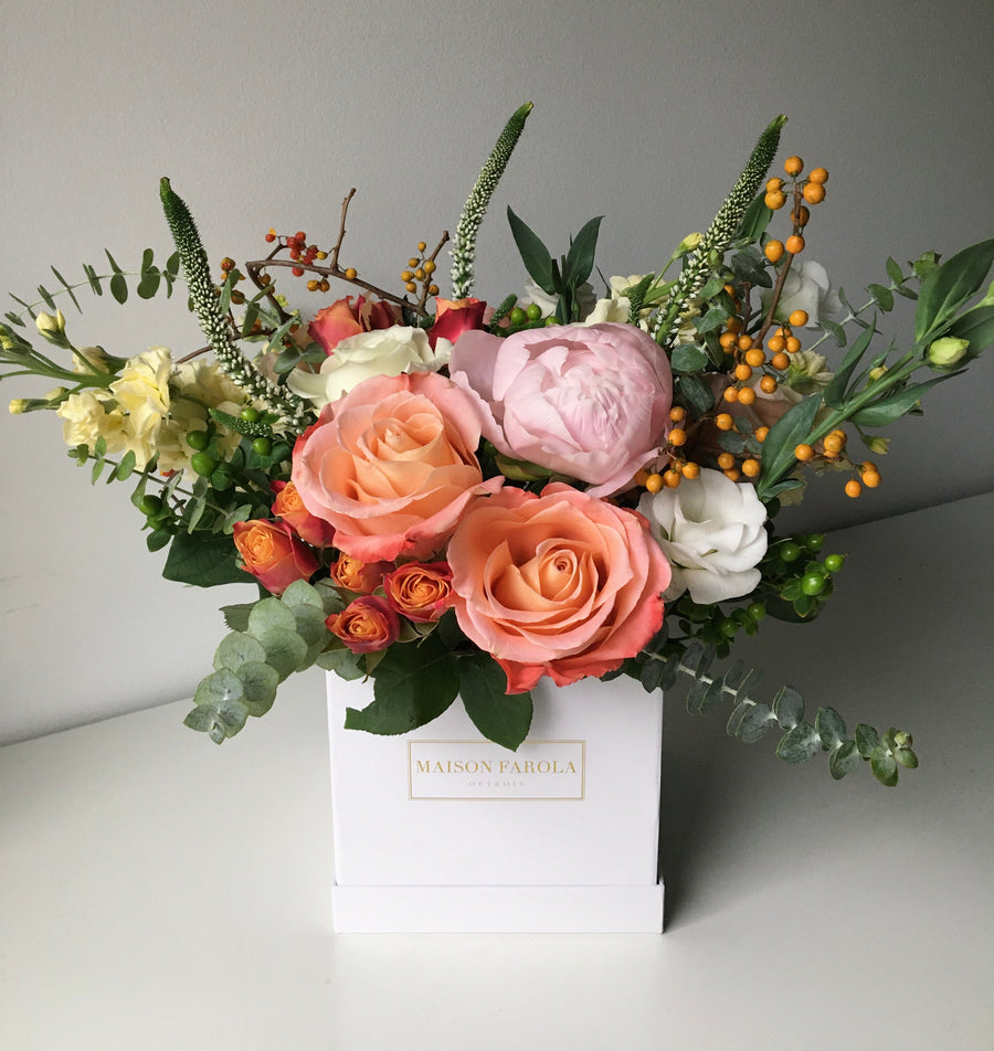 [flower_box], [maison_farola], [arrangement], [flowers], [birthday], [mothers_day], [delivery], [hat_box], [english_garden], [affordable_flowers], [blumz], [pot_and_box], [made_floral], [blush_and_co], [tiffany_florist], [blossoms], [fleurdetroit], [gift], [easter], [centerpiece], [baby_shower], [baby_girl], [baby_boy], [baptism], [event], [communion], [sympathy], [corporate], [flower_bouquet], [preserved]