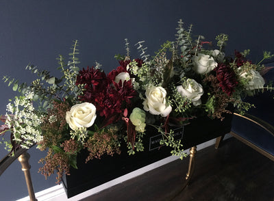 [flower_box], [maison_farola], [arrangement], [flowers], [birthday], [mothers_day], [delivery], [hat_box], [english_garden], [affordable_flowers], [blumz], [pot_and_box], [made_floral], [blush_and_co], [tiffany_florist], [blossoms], [fleurdetroit], [gift], [easter], [centerpiece], [baby_shower], [baby_girl], [baby_boy], [baptism], [event], [communion], [sympathy], [corporate], [flower_bouquet], [preserved]